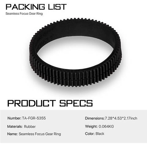 Seamless Focus Gear Ring (53 to 55mm) Image 2