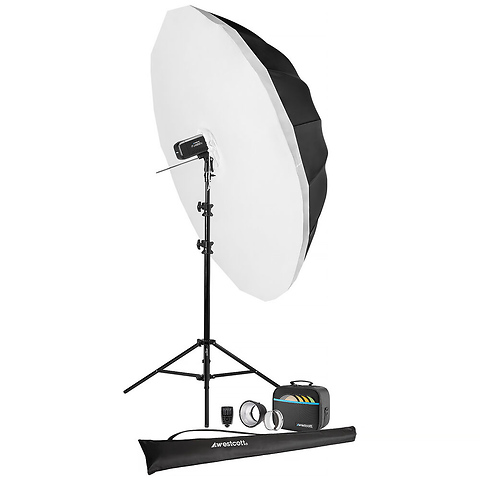 FJ400 II 400Ws Touchscreen Strobe with FJ-X3 M Universal Trigger (Newborn Portrait Kit) Image 0