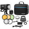 FJ800 800Ws Touchscreen Strobe with FJ Pro AC/DC Battery Thumbnail 10