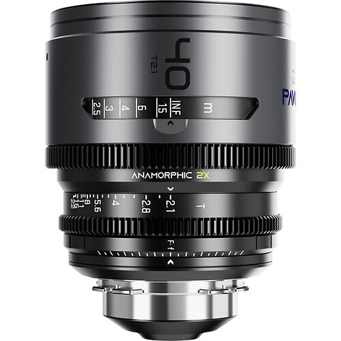 PAVO 2x Anamorphic 28/40/75mm T2.1 3-Lens Set (Blue Coating, PL/EF Mount, Feet) Image 5