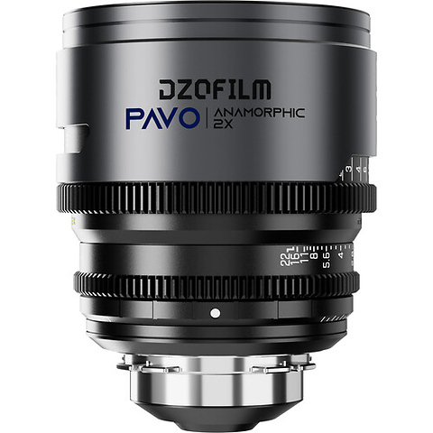 PAVO 2x Anamorphic 28/40/75mm T2.1 3-Lens Set (Blue Coating, PL/EF Mount, Feet) Image 6