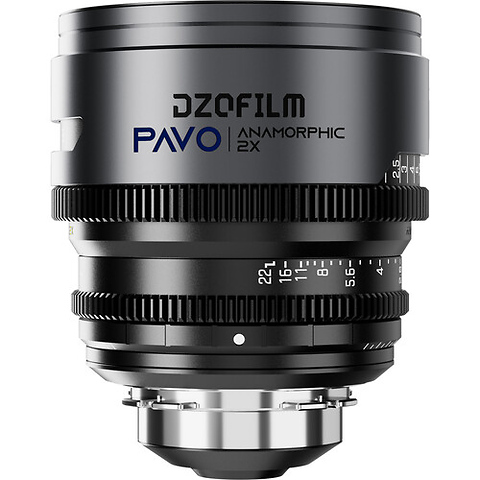 PAVO 2x Anamorphic 28/40/75mm T2.1 3-Lens Set (Blue Coating, PL/EF Mount, Feet) Image 2