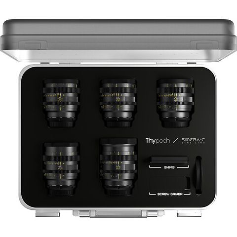 Simera-C T1.5 Cine 5-Lens Kit (Sony E) Image 5