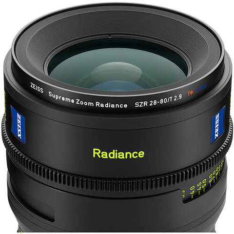 Supreme Zoom Radiance 28-80mm T2.9 Lens (ARRI PL, Feet) Image 3