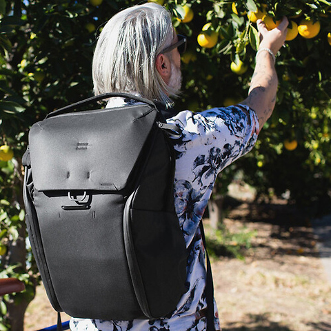 Everyday Backpack v2 (Black, 30L) Image 9