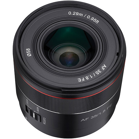 AF 35mm f/1.8 FE Lens for Sony E-Mount - Pre-Owned Image 0