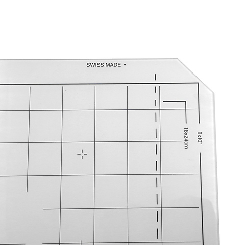 8x10 Ground Glass Focusing Screen Swiss Made with Grid 234029 - Pre-Owned Image 2