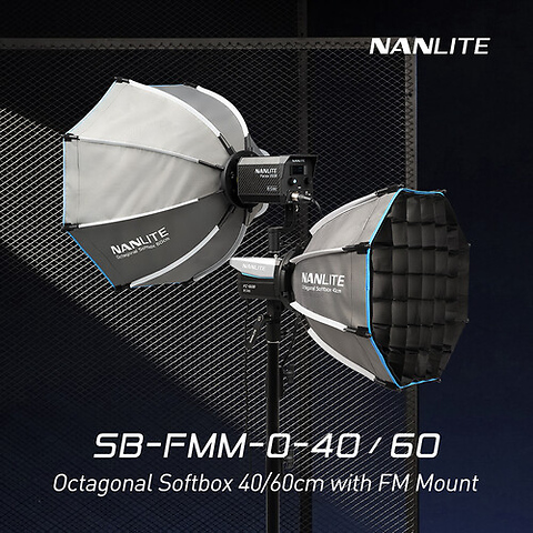 Octagonal Softbox for FM Mount (23.6 in.) Image 8