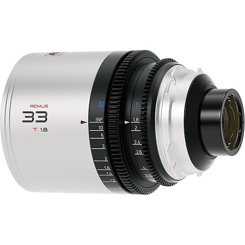 Remus 33mm T1.8 1.5x Full-Frame Anamorphic Lens (ARRI PL, Silver Flare) Image 4