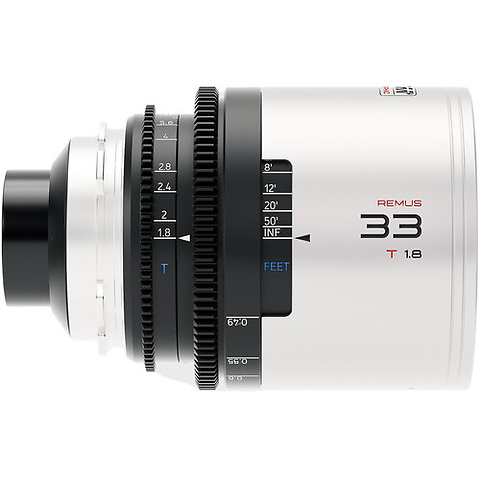 Remus 33mm T1.8 1.5x Full-Frame Anamorphic Lens (ARRI PL, Silver Flare) Image 2