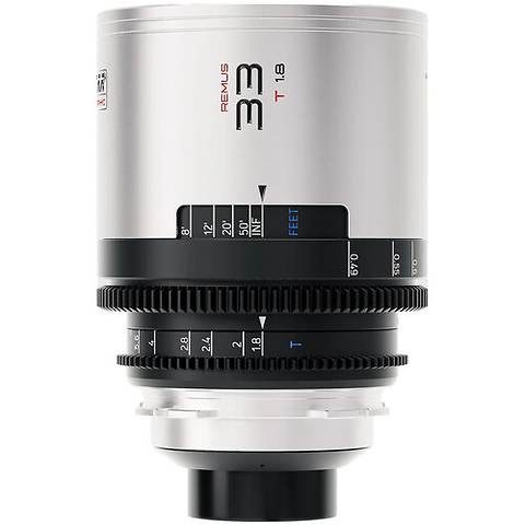 Remus 1.5x Full-Frame Anamorphic 33, 50, and 85mm 3-Lens Set (ARRI PL, Silver Flare) Image 1