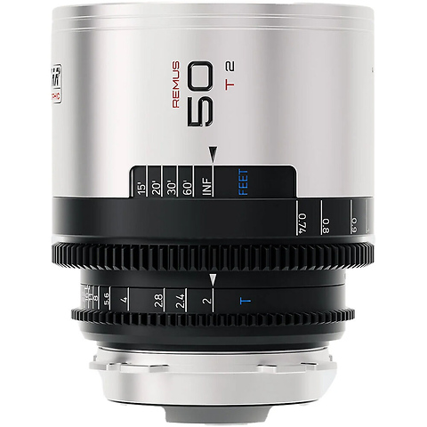 Remus 50mm T2.0 Full-Frame 1.5x Anamorphic Lens (ARRI PL, Silver Flare) Image 0