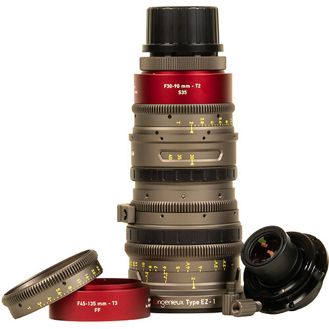 EZ-1 30 to 90mm Cinema Lens Pack (Super35 and Full-Frame) Image 1