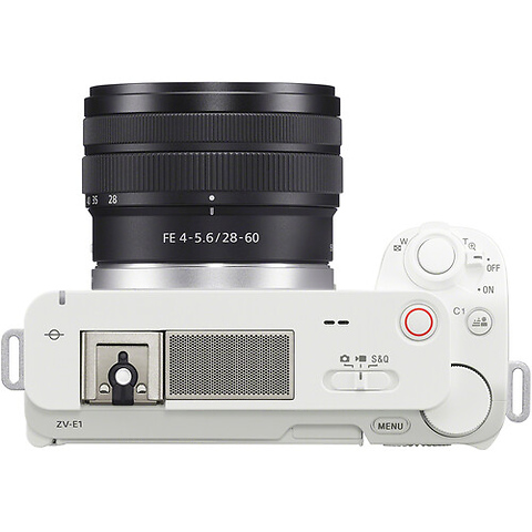 ZV-E1 Mirrorless Camera with 28-60mm Lens (White) - Pre-Owned Image 1