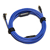 DUNE Right-angle USB-C 10Gbps Cable (Limited Edition, Hyper Blue) Thumbnail 0