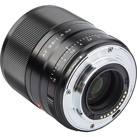 AF 33mm f/1.4 XF V2 Lens for Fujifilm X (Black) Image 6