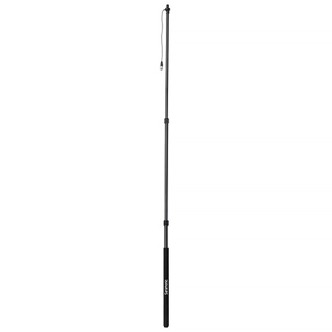 Boompole Light Universal 3-Section Carbon Fiber Boompole with Internal Coiled XLR Cable (8.2 ft.) Image 2