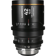 Laowa Nanomorph 42mm T2.9 LF Anamorphic Lens (ARRI PL & Canon EF, Amber Flare) Image 0