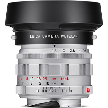 Summilux-M 50mm f/1.4 Lens (Silver, 2025 Version)