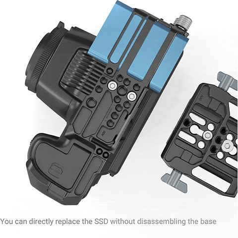 Universal Camera Baseplate with 15mm LWS Rod Clamp Image 8