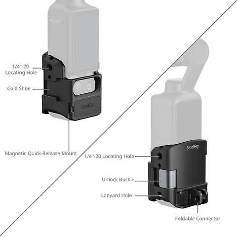 Cage for DJI Osmo Pocket 3 Image 2