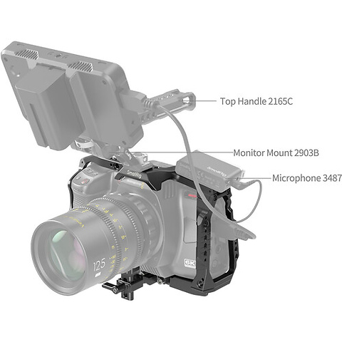 Cage for Blackmagic Design Cinema Camera 6K Image 7