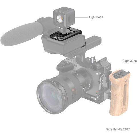 Top Plate for Sony FX3/FX30 XLR Unit Image 4