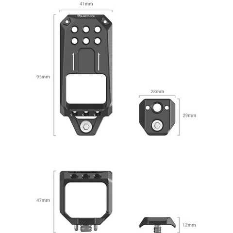 Top Plate for Sony FX3/FX30 XLR Unit Image 1