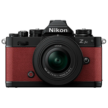 Z fc Mirrorless Digital Camera with 16-50mm Lens (Crimson Red)