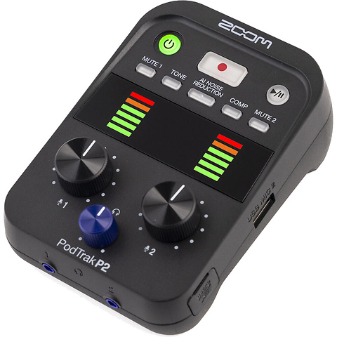 PodTrack P2 Dual USB Mic Recorder for Podcasters Image 0