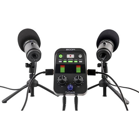 PodTrack P2 Dual USB Mic Recorder for Podcasters Image 8