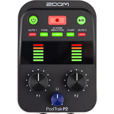 PodTrack P2 Dual USB Mic Recorder for Podcasters Image 1