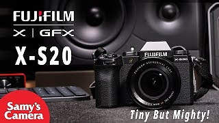 Fujifilm X-S20 Mirrorless Digital Camera (Body, Black) by Fujifilm at B&C  Camera